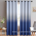 Blue Ombre Blackout Curtains